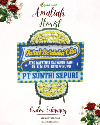 Papan Bunga Duka di Kapalo Koto Dibalai