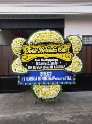 Papan Bunga Duka di Kapalo Koto Dibalai